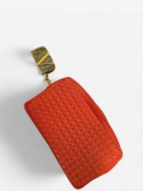 Valentino Studded Zip Mini Wallet/Cosmetic Bag